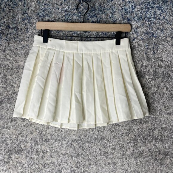 Edikted Pleated Skirt Womens Small Mini Uniform Schoolgirl NWT Polyester - Picture 1 of 8